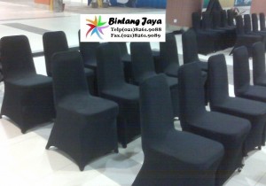 Black cover chairs