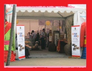 Gambar tenda roder di event