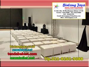 Kursi Puff Kaki Stainless Keren Siap Disewakan Di Jabodetabek