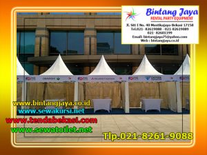 sewa tenda kerucut