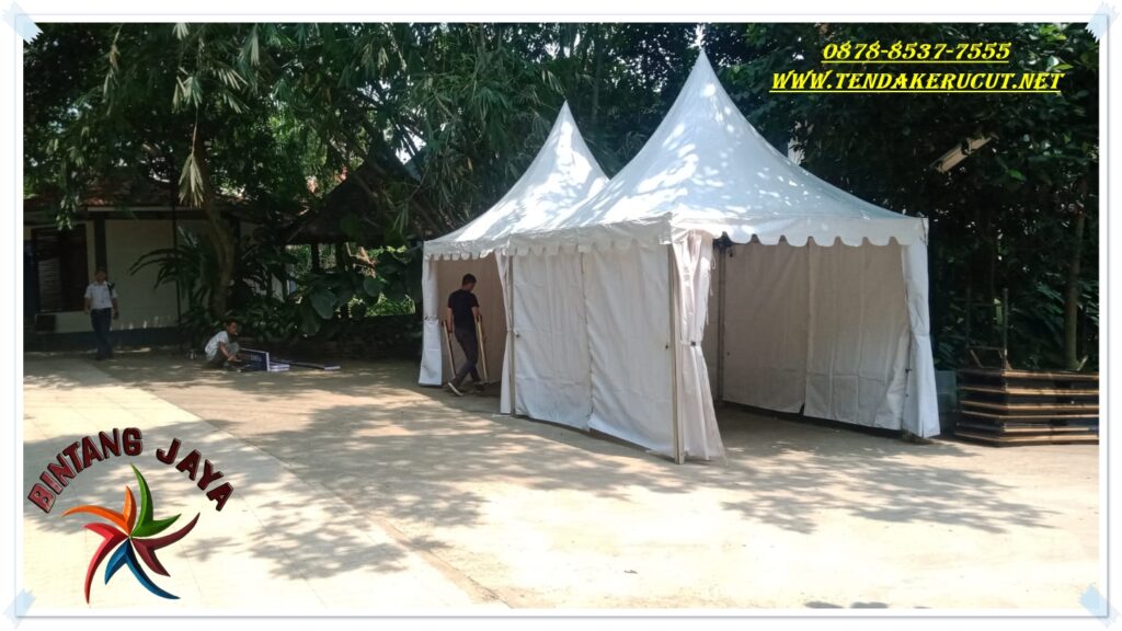 jasa sewa murah tenda kerucut untuk event ramadhan bekasi