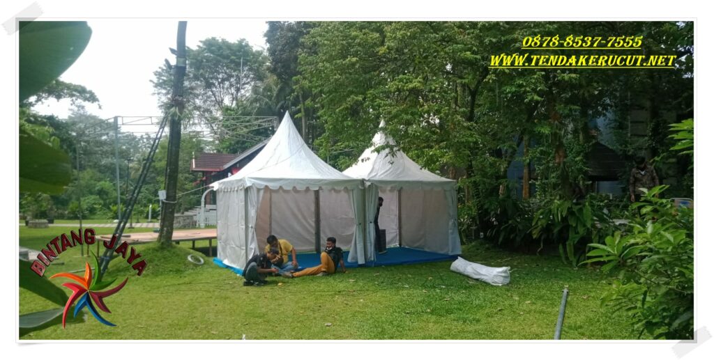 jasa sewa murah tenda kerucut untuk event ramadhan bekasi