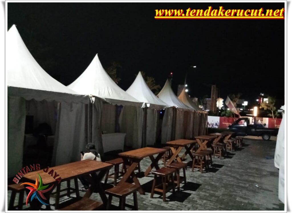 Sewa Tenda Kerucut Untuk Fest Food Bazar Ngabuburit Ramadhan 2022 Jakarta