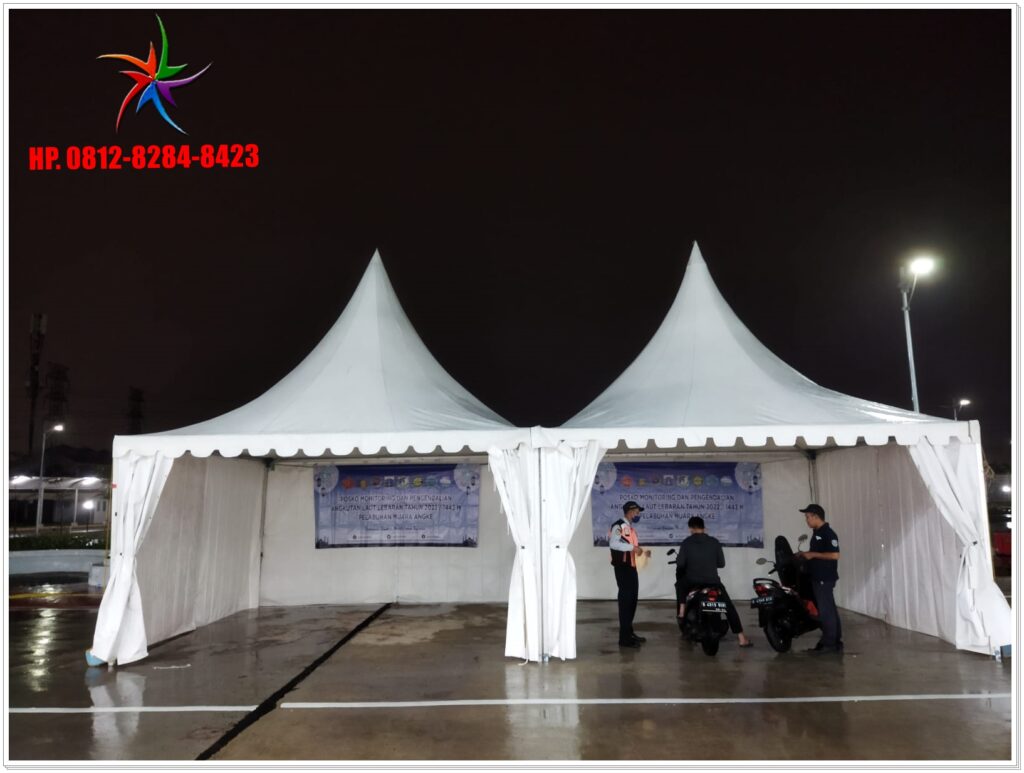 Tenda Kerucut 3x3 5x5 Meter Sewa Paling Murah
