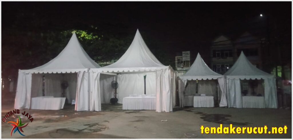 Sewa Tenda Kerucut Untuk Promosi Produk Di Daerah Jakarta