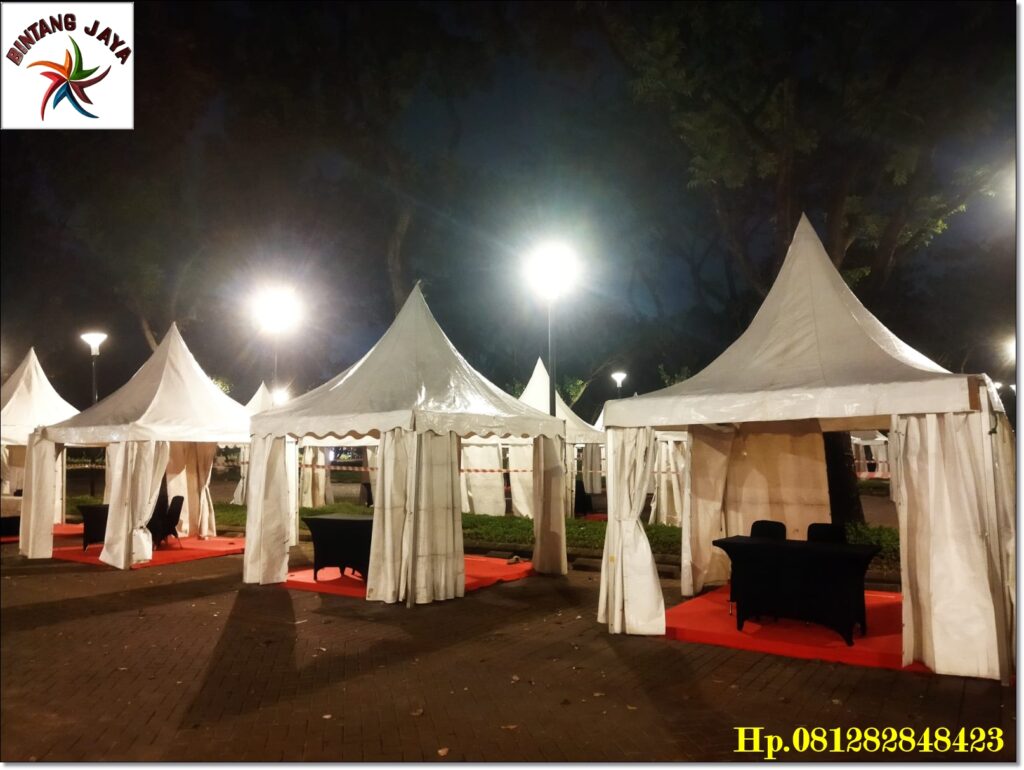 GRATIS ONGKOS KIRIM - Sewa Tenda Kerucut Di Jakarta