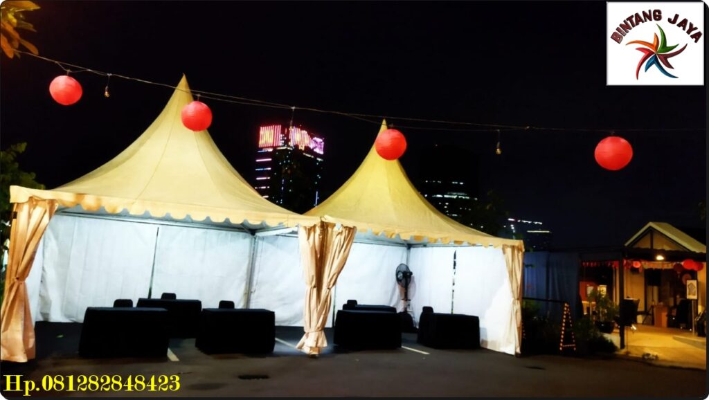 GRATIS ONGKOS KIRIM - Sewa Tenda Kerucut Di Jakarta