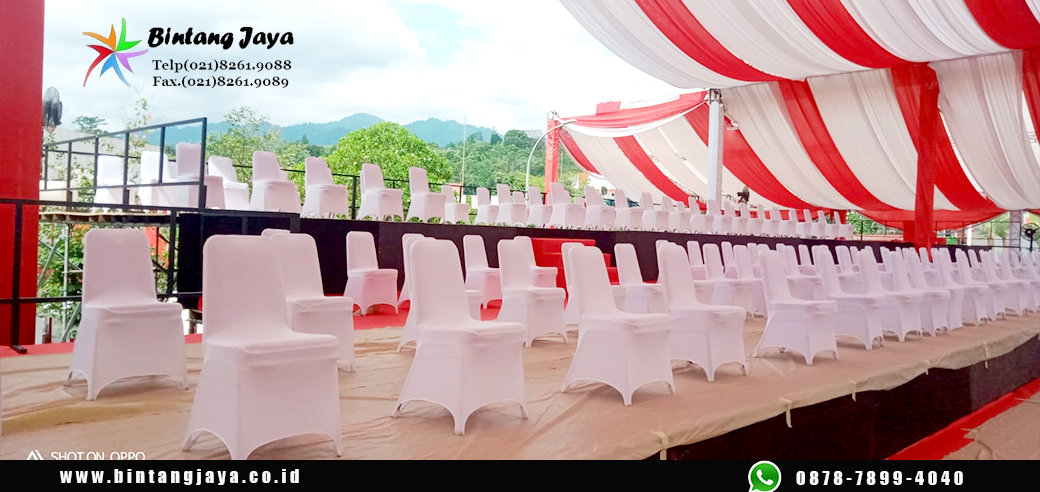 Sewa Kursi Futura Original Stretch Putih Jakarta Timur