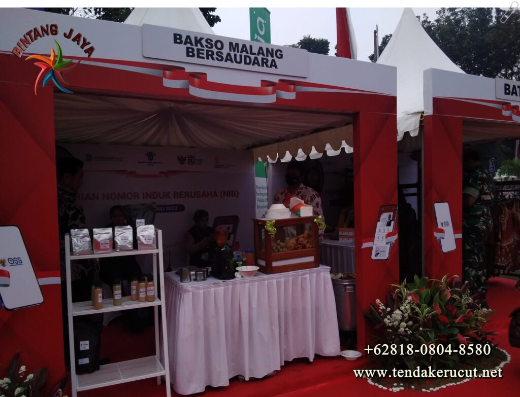 Sewa Tenda Bazar Stand Jualan Daerah Ibu Kota Jakarta