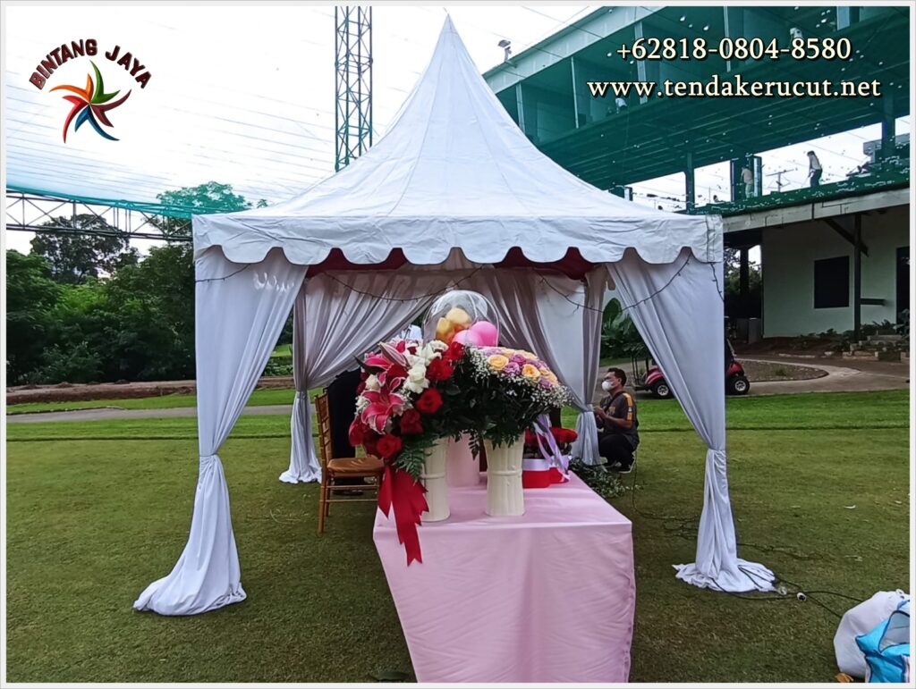 Sewa Tenda Kerucut Untuk Acara Wedding Daerah Jakarta
