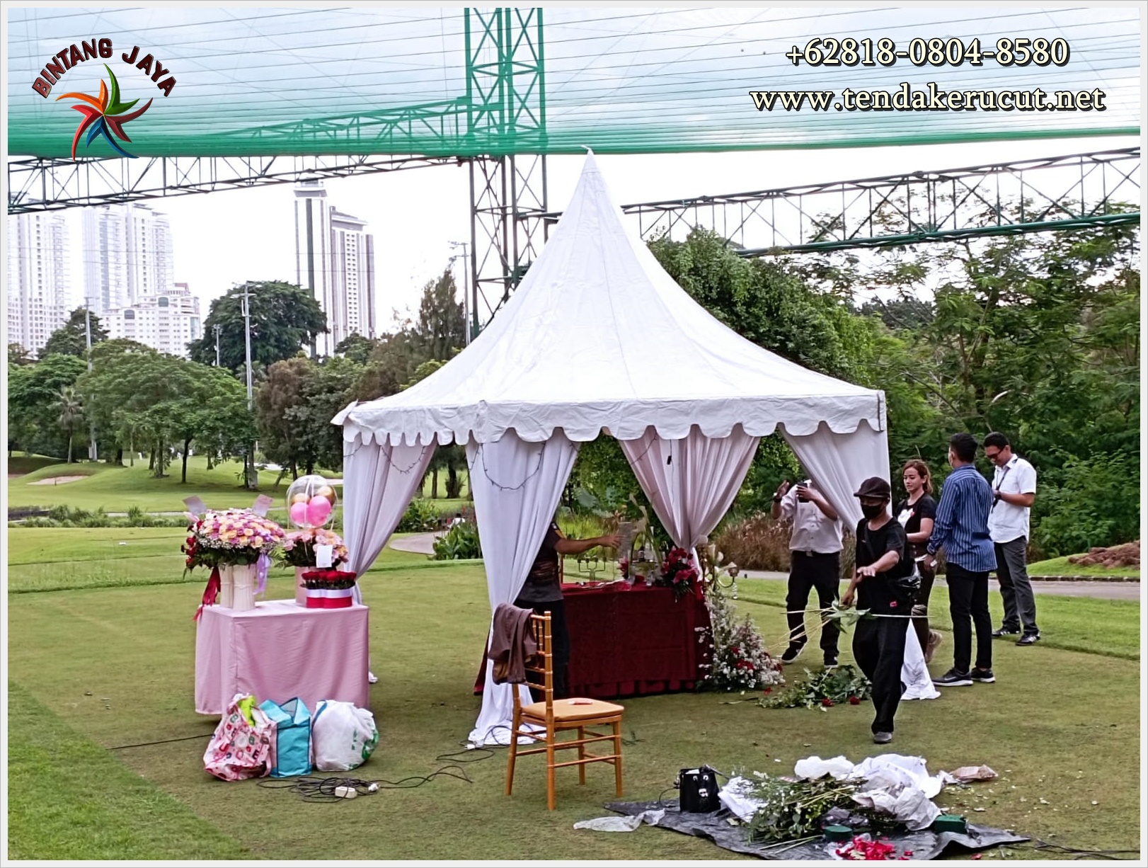 Sewa Tenda Kerucut Untuk Acara Wedding Daerah Jakarta