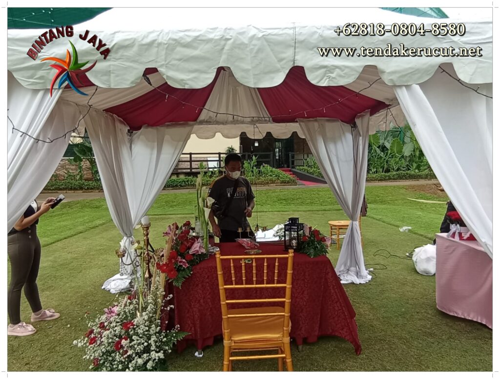 Sewa Tenda Kerucut Untuk Acara Wedding Daerah Jakarta