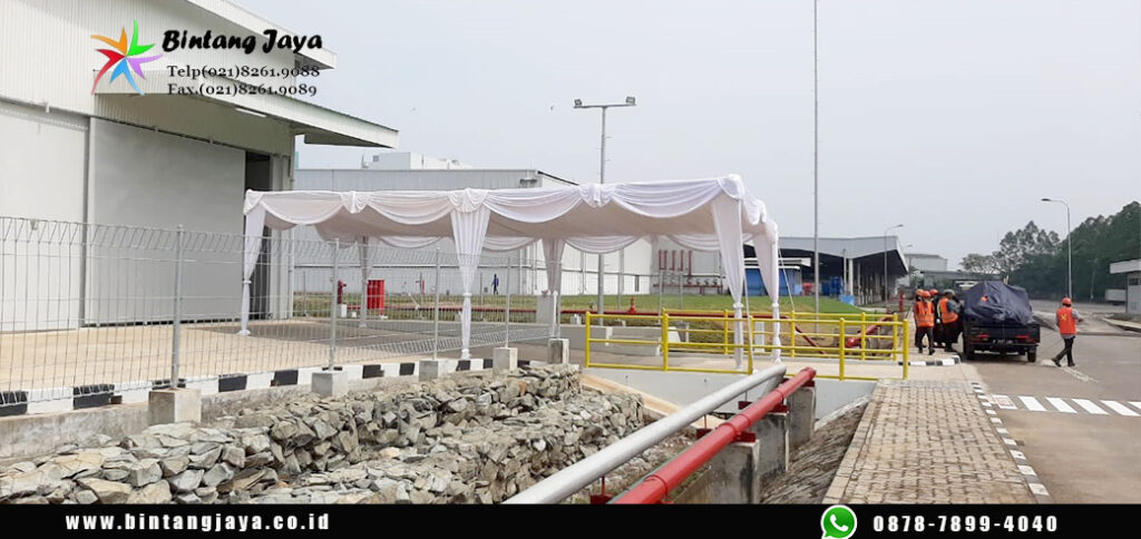 Sewa Tenda Serut Acara Perusahaan Cikarang Bekasi berkualitas