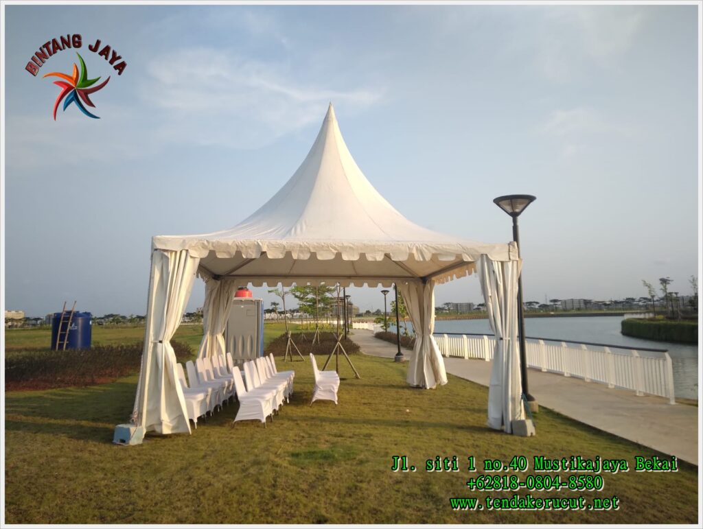 Sewa Tenda Kerucut Pameran Bazar Murah Daerah Jakarta