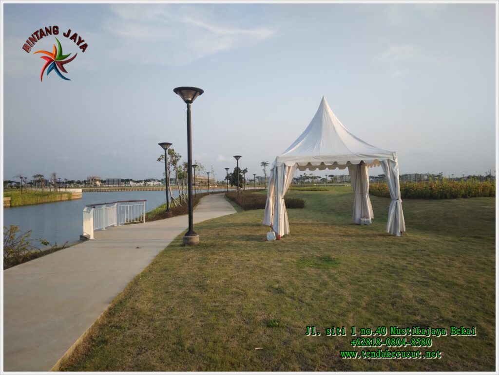Sewa Tenda Kerucut Pameran Bazar Murah Daerah Jakarta