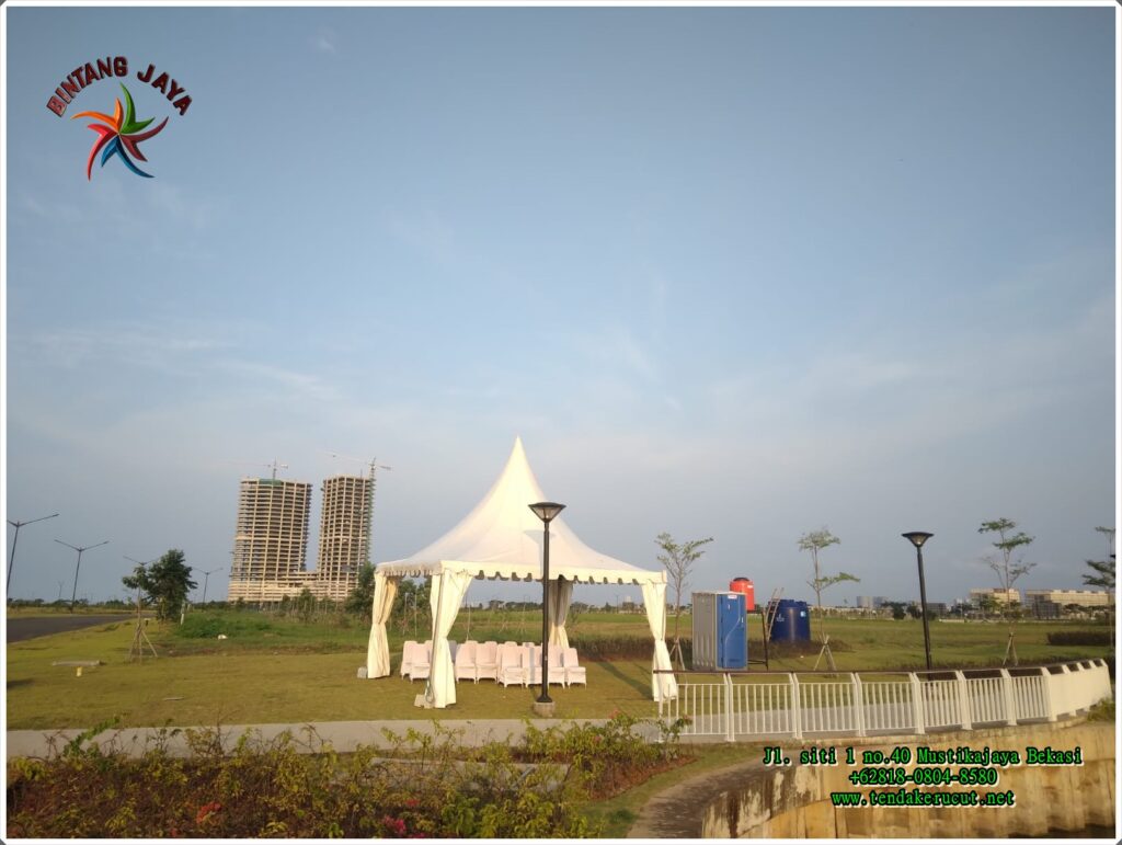 Sewa Tenda Kerucut Pameran Bazar Murah Daerah Jakarta