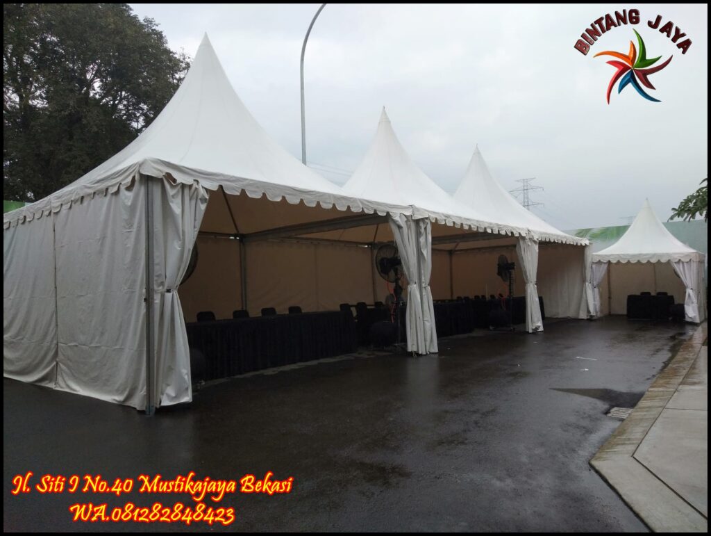 Sewa Tenda Kerucut Jakarta Tenda Sarnafil Murah