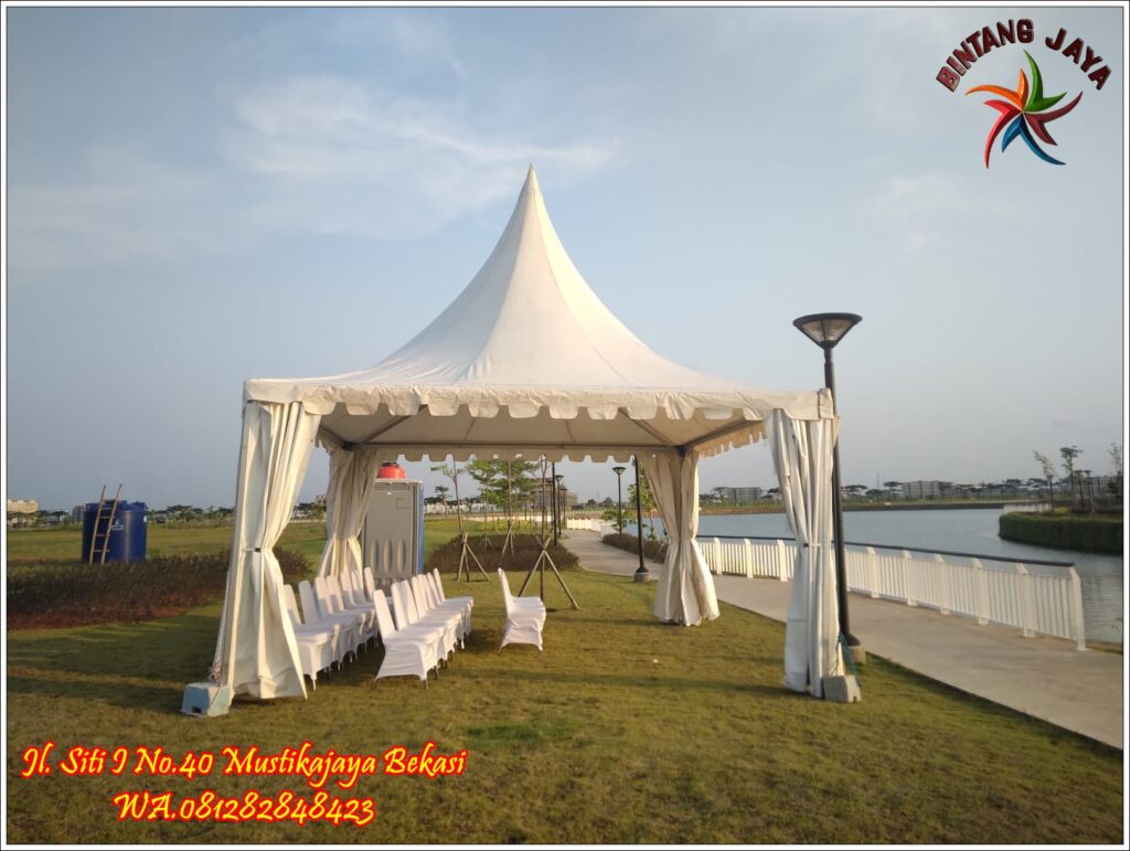 Sewa Tenda Kerucut Jakarta Tenda Sarnafil Murah