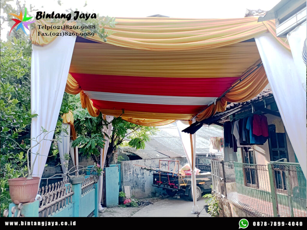 Jasa Sewa Tenda Serut Tangerang Siap pasang event sukses