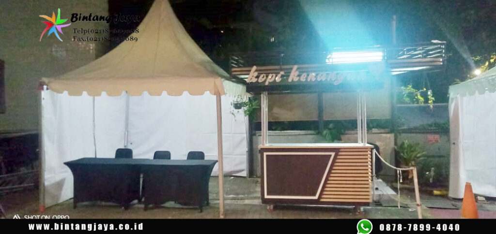 Persewaan tenda kerucut Original murah Citeureup Bogor