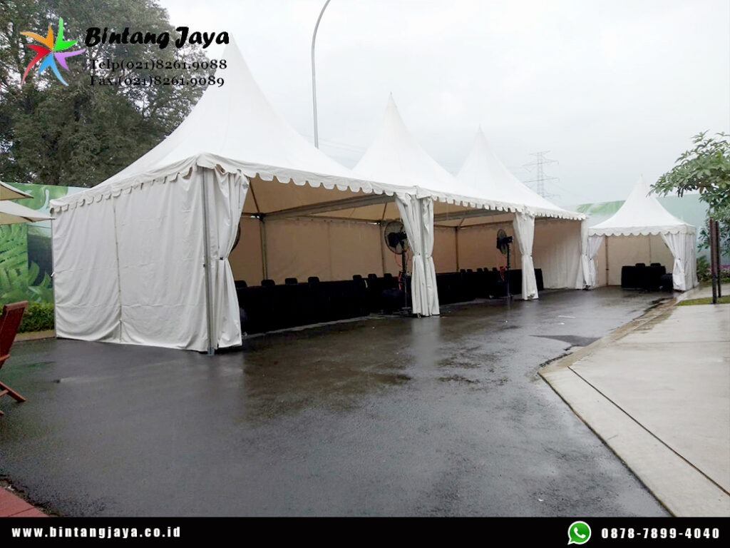 Jasa Rental Tenda Kerucut Bazar Jakarta Selatan