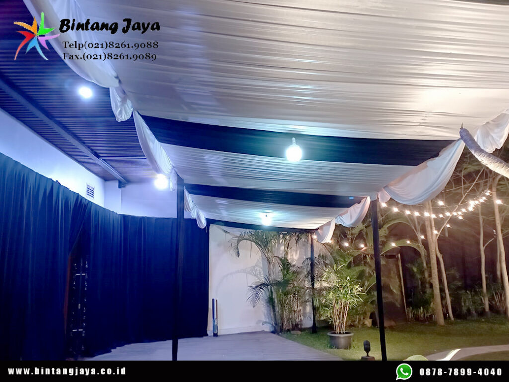 Pusat rental tenda dekor serut event Depok Murah