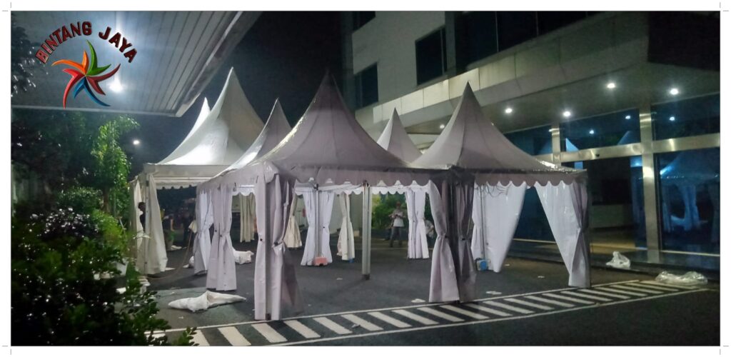 Penyewaan Tenda Kerucut Acara Festival Di Tangerang