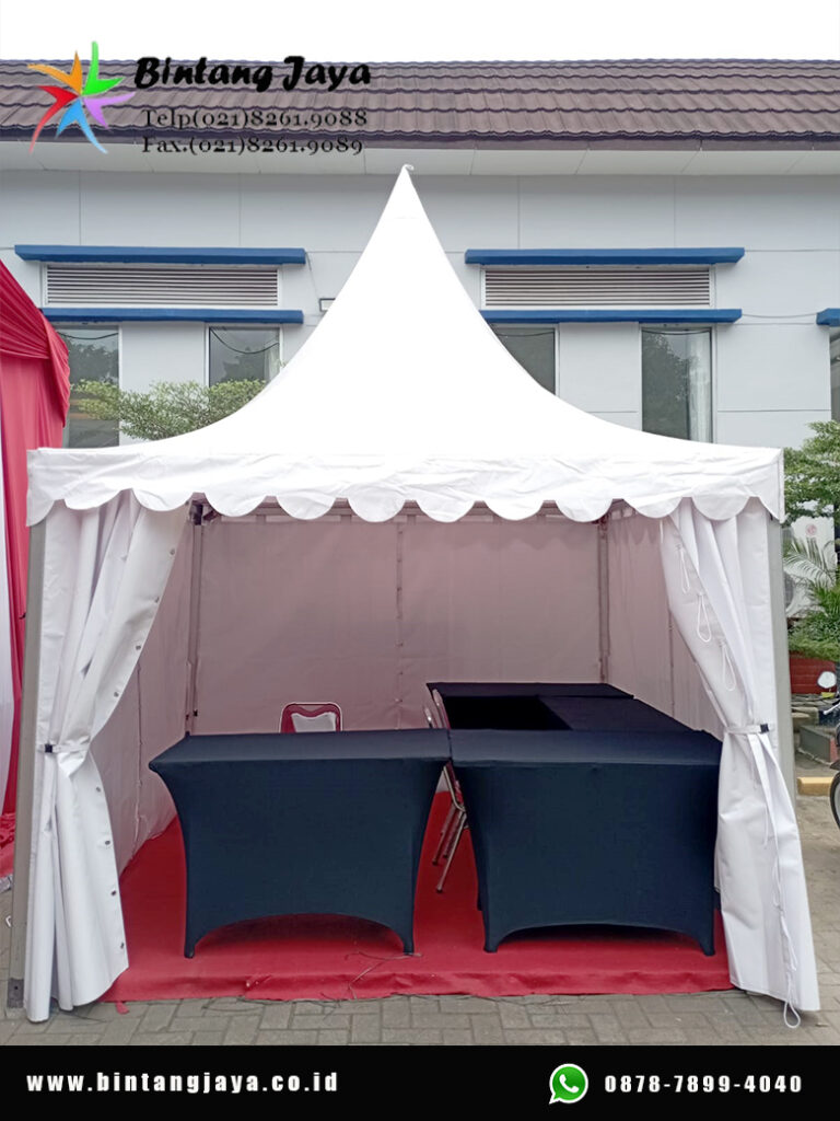 Rental tenda kerucut promo awal tahun januari 2023