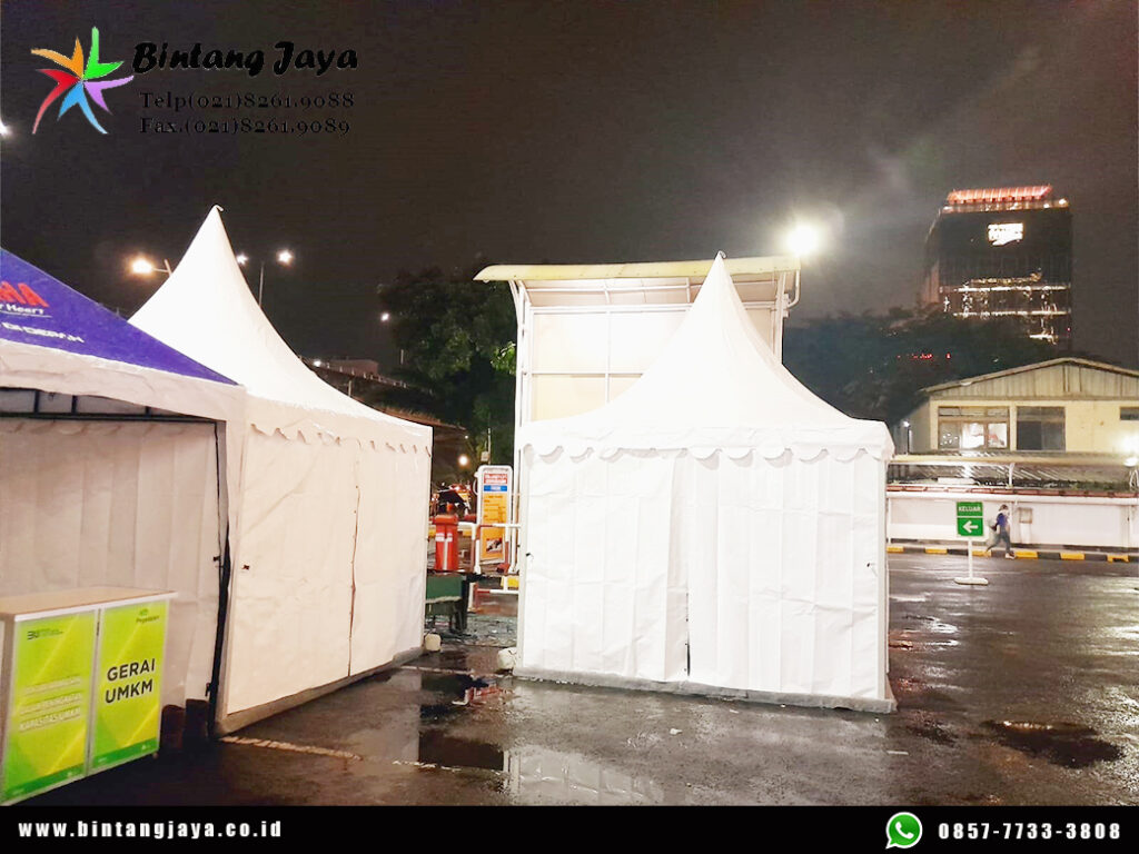 Rental tenda kerucut promo awal tahun januari 2023