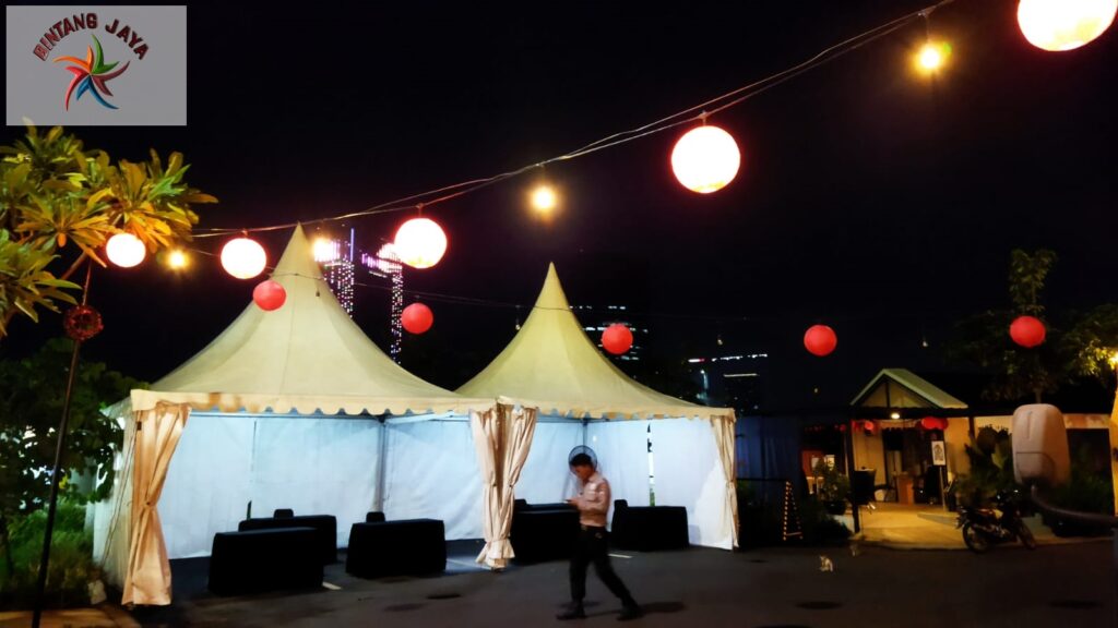 SEWA TENDA KERUCUT DI JAGAKARSA JAKSEL