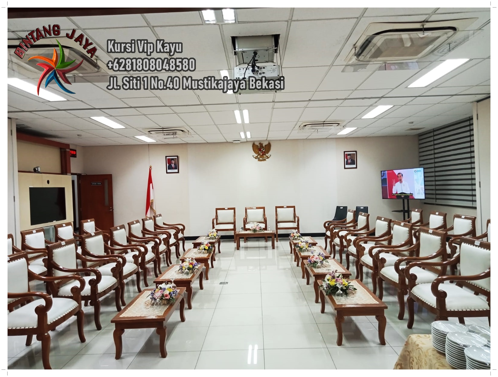 Sewa Kursi Vip Kayu Jakarta