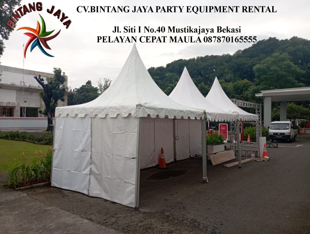RENTAL TENDA KERUCUT MURAH JAKARTA