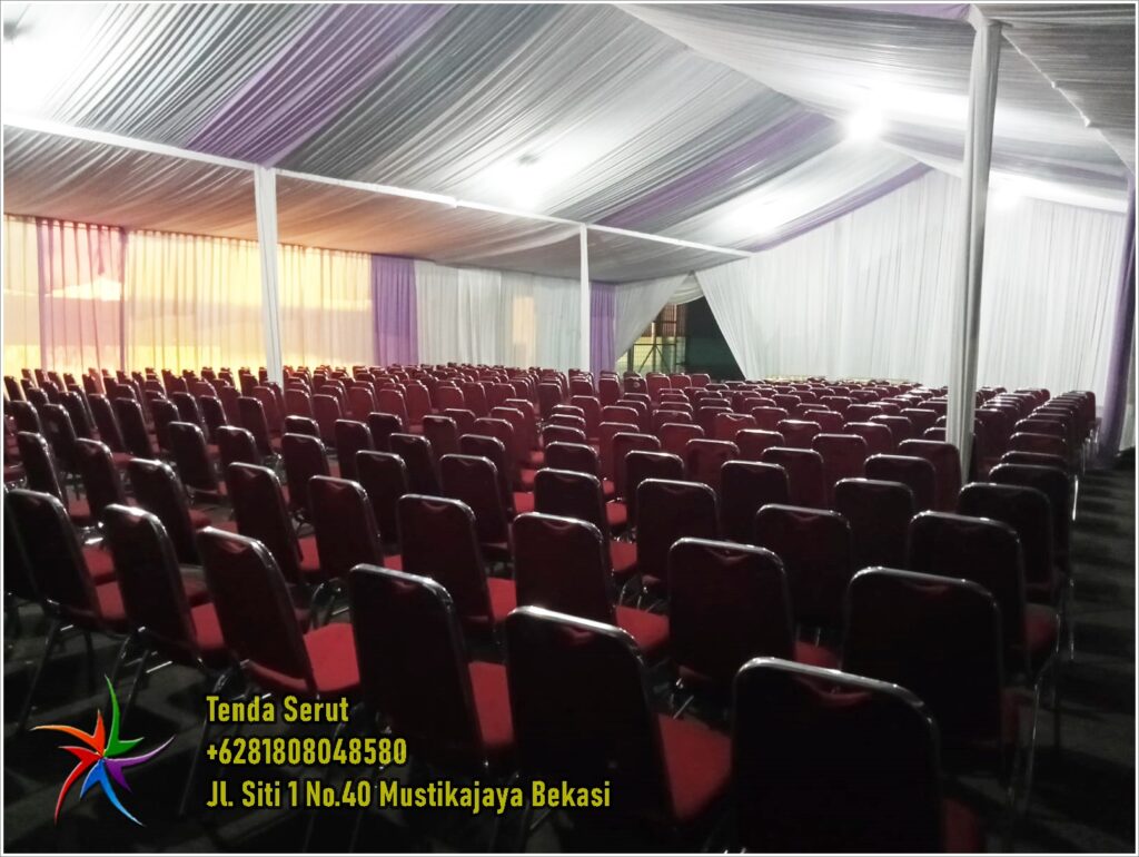 Sewa Tenda Konvensional Dekorasi Serut Di Cawang