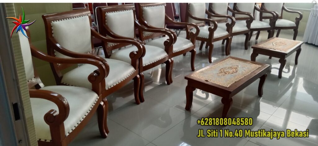 Sewa Kursi Vip Kayu Jati Cibubur Ciracas Jakarta Timur
