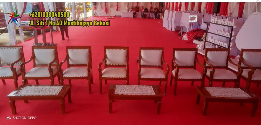 Sewa Kursi Vip Kayu Jati Cibubur Ciracas Jakarta Timur
