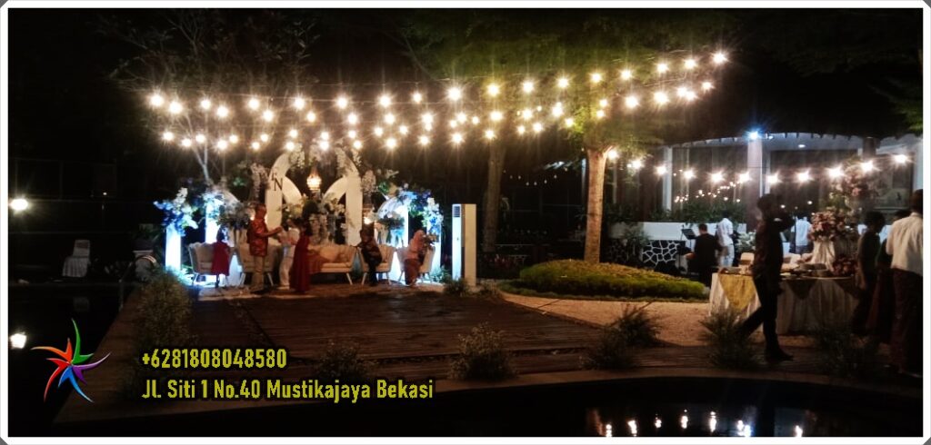 Sewa Lampu Taman Dekorasi Wedding Rambutan Ciracas Jakarta Timur
