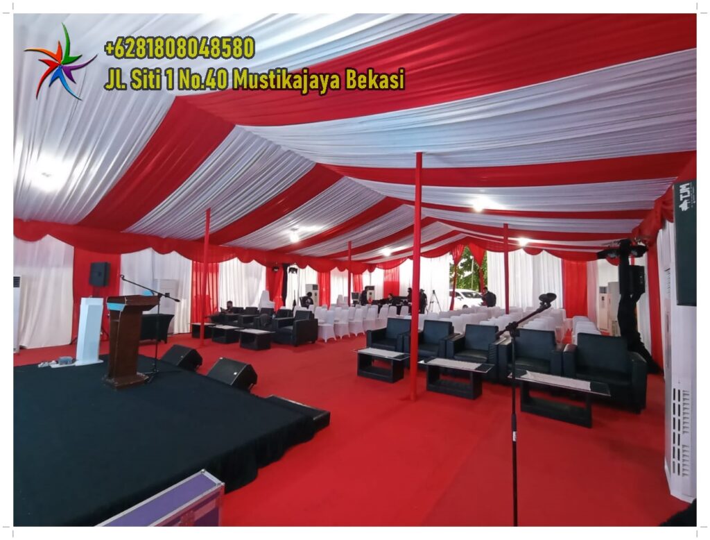 Sewa Tenda Konvensional Gudang Grogol Utara Jakarta Selatan