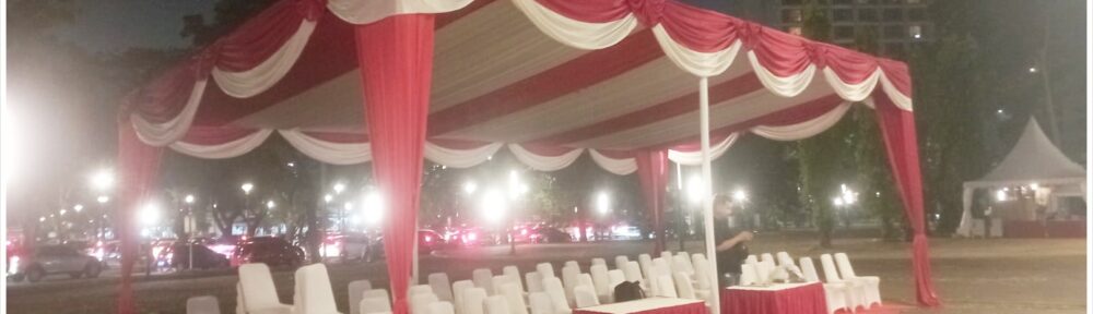 Sewa Tenda Konvensional Plafon Tugu Cimanggis Depok