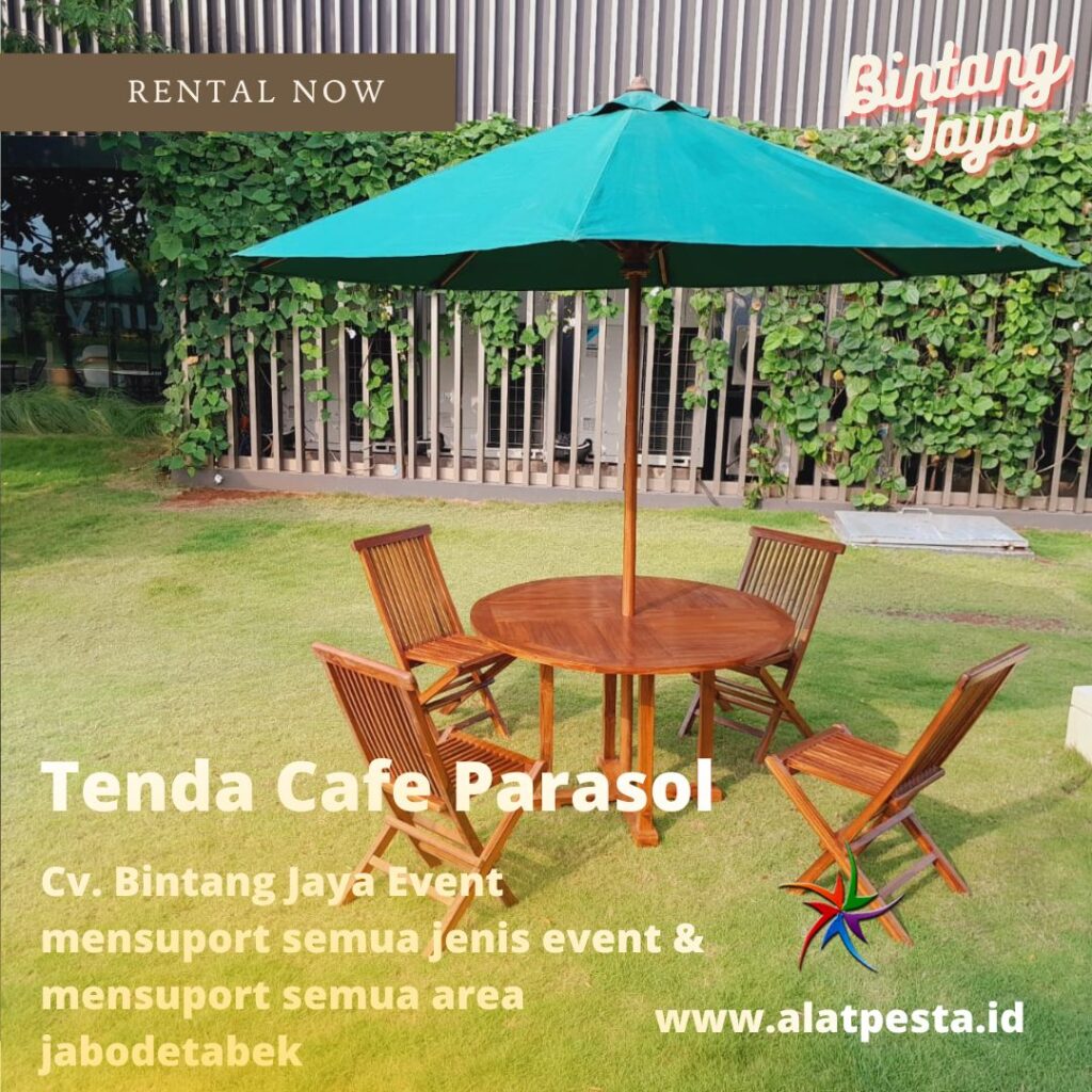 Sewa Tenda Cafe Parasol Tambora Jakarta Barat