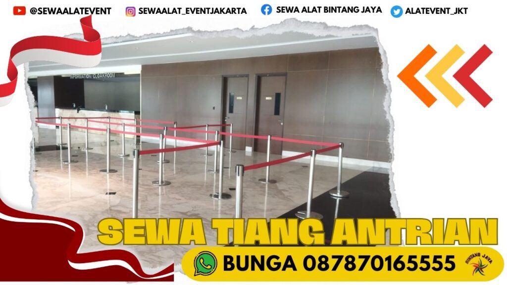 SEWA TIANG ANTRIAN SURYACIPTA SUBANG SMARTPOLITAN