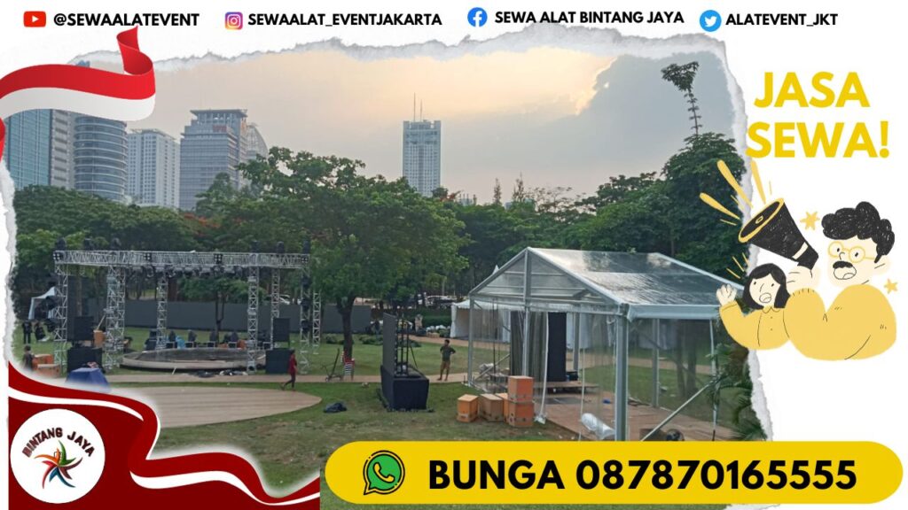 SEWA TENDA RODER EVENT SPESIAL AKHIR TAHUN JABODETABEK