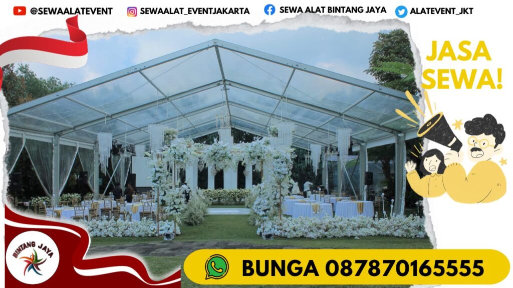 SEWA TENDA RODER EVENT SPESIAL AKHIR TAHUN JABODETABEK