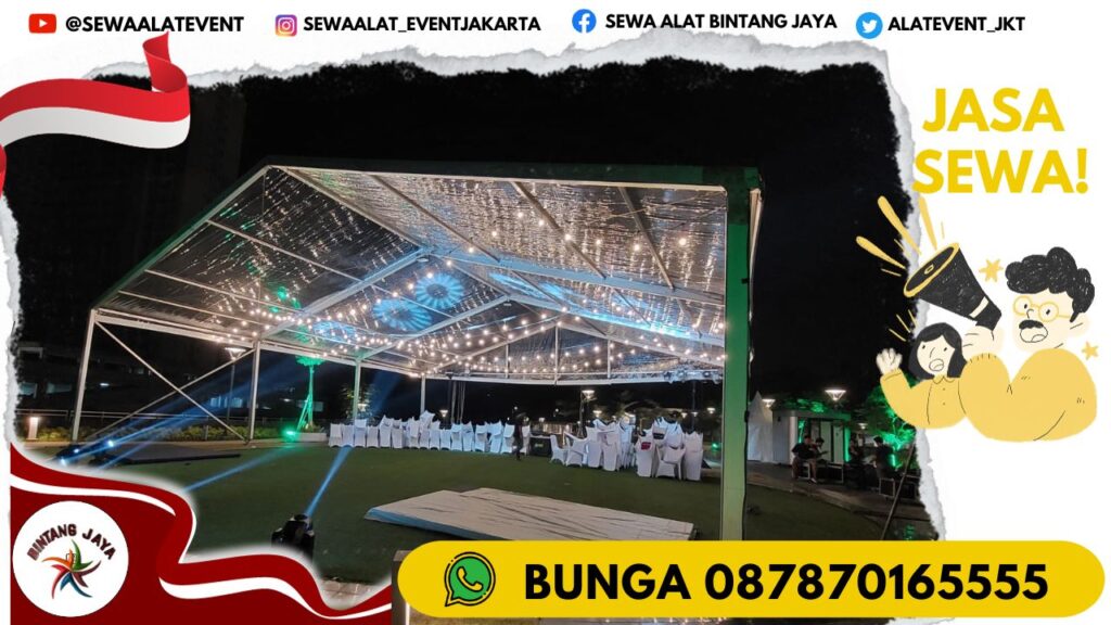 SEWA TENDA RODER EVENT SPESIAL AKHIR TAHUN JABODETABEK