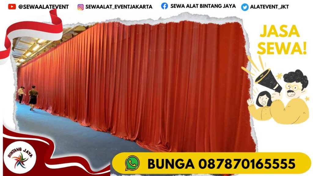 PUSAT SEWA TIRAI BAHAN HALUS SIAP PASANG DI JAKARTA SELATAN