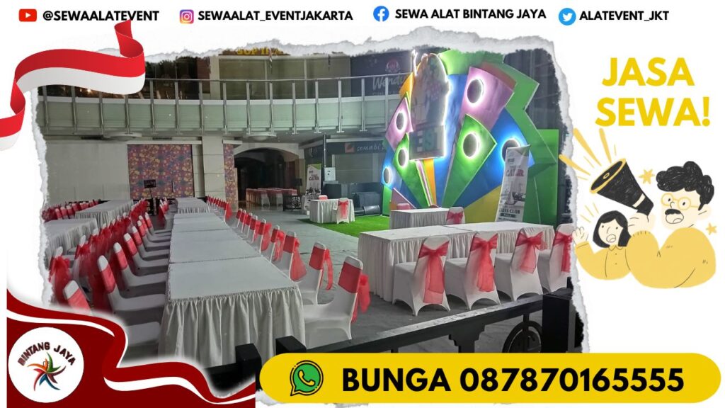 SEWA MEJA KOTAK KEMAYORAN JAKPUS TARIF SEWA TEBARU 2024