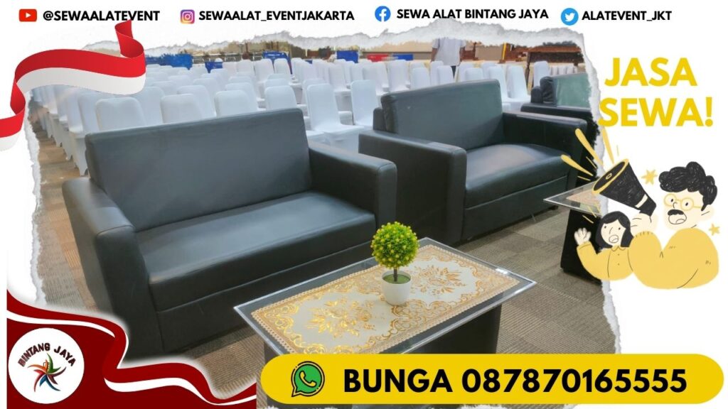 SEWA SOFA KOTAK SANGAT NYAMAN DIGUNAKAN FREE ONGKIR KE JAKPUS