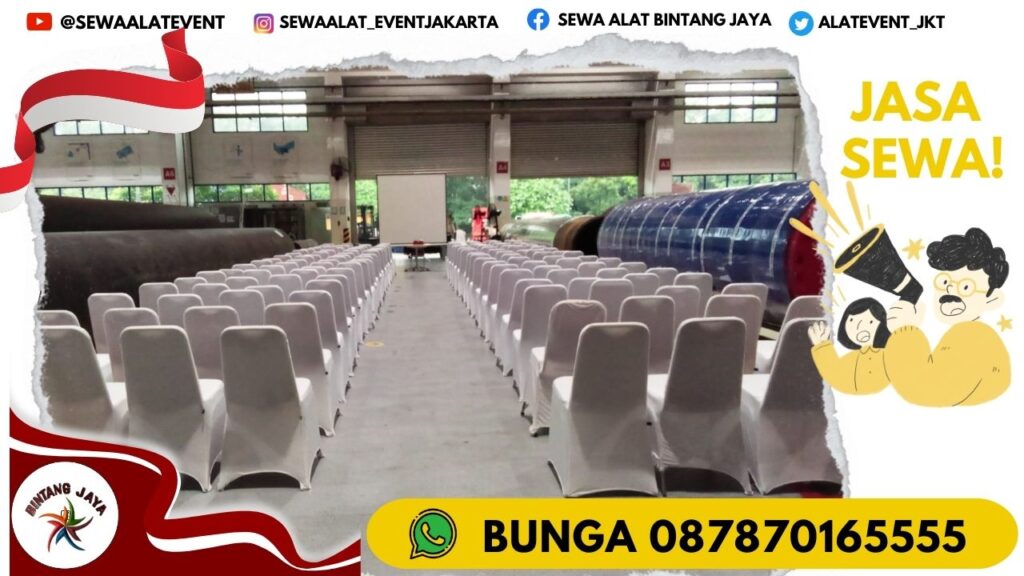 SEWA KURSI FUTURA SIAP MEMERIAHKAN EVENT-EVENT BESAR DI JAKARTA 2024