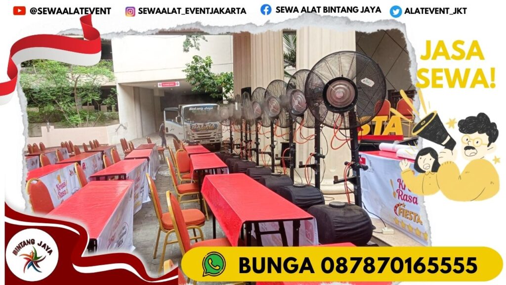 SEWA MISTYFAN SIAP KIRIM BANYAK DI JAKARTA SELATAN