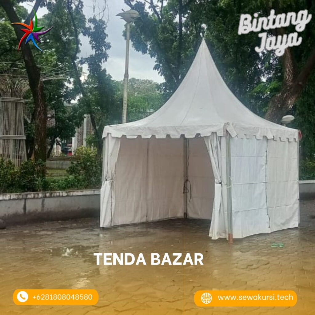 Pusat Sewa Tenda Bazar Sarnafil Stok Banyak di Jakarta