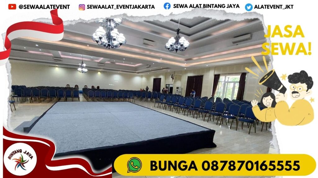 SEWA PANGGUNG PORTABLE BOGOR GRATIS ONGKIR DENGAN SYARAT & KETENTUAN BERLAKU
